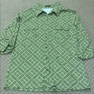 J.McLaughlin button down shirt, size M